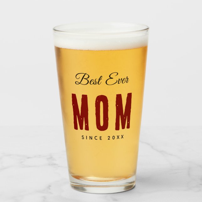 Verre Meilleure Maman Simplement  (Dos (rempli))