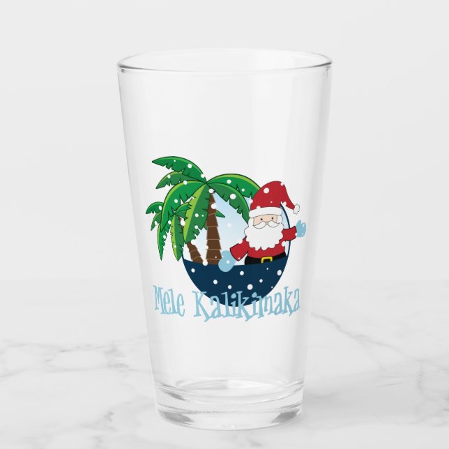 Verre Mele Kalikimaka (Devant)
