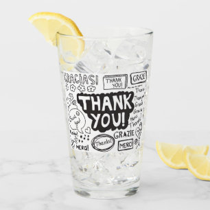 Verre Merci Dans Différentes Langues