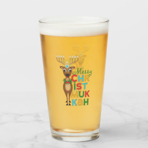Verre Merry Christmukkah Reindeer