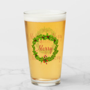 Verre Merry Merry Holiday Wreath