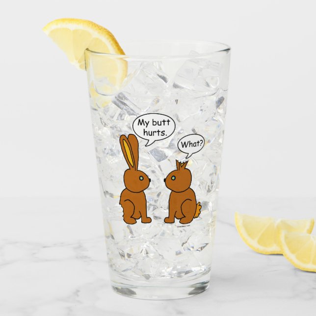 Verre Mes maux de bout ! - Ce qui ? (Devant glace)