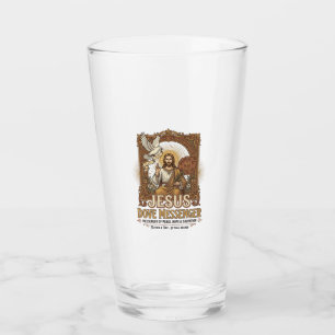 Verre Messager Jésus Colombe Messager Jésus Colombe Chré