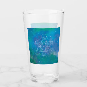 Verre Métatron, chakra, zen, géométrie sacrée, ange