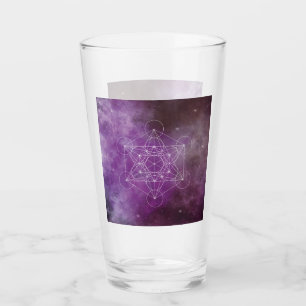 Verre Métatron, chakra, zen, géométrie sacrée, angel