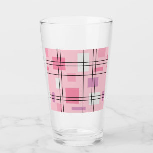 Verre Mi-siècle moderne géométrique 13