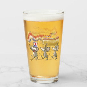 Verre Mic, Mac & Moe's Happy 4 juillet Glass Cup