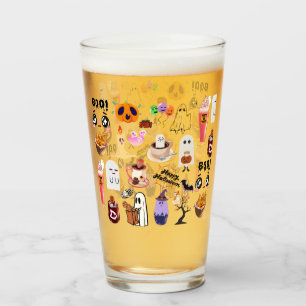 Verre Mikitiez anime mignon café halloween croissant
