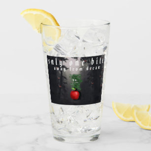 Verre Mikitiez crâne rouge toxique pomme vegan été