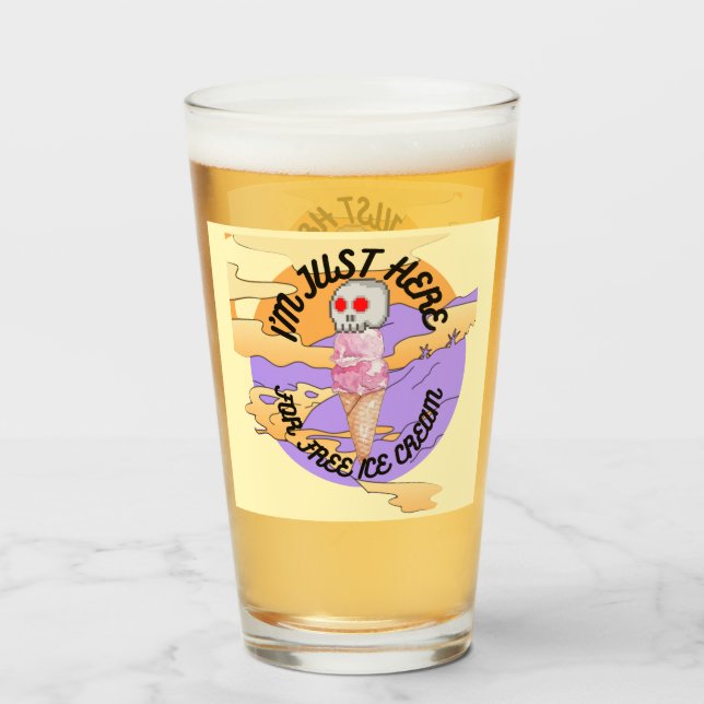 Verre Mikitiez glaces fête favorite Spécialité Mug (Devant (rempli))