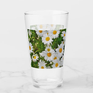 Verre Mikitiez mini marguerite blanche fleur sauvage vin