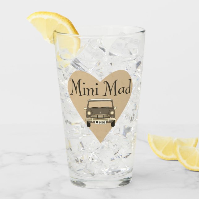 Verre Mini amant fou (Devant glace)