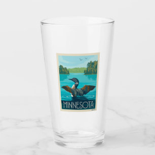 Verre Minnesota Loon