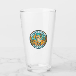 Verre Mirage du désert Chat Idée cadeau pour maman de ch