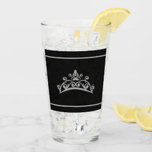 Verre Miss USA Silver Crown Glass