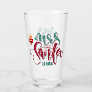 Verre Mme Santa Claus