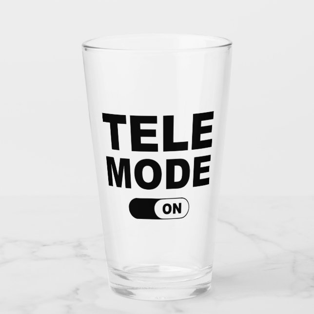 Verre Mode Télé activé (Devant)