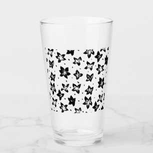 Verre Modèle floral reconstruit - Goth chromatique