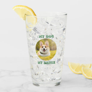 Verre Modèle photo personnalisé pour My Dog - My Best