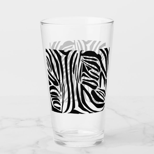 Verre Modèle Zèbre (Devant)