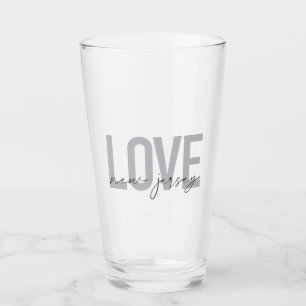 Verre Moderne, simple, cool, design urbain Amour New Jer