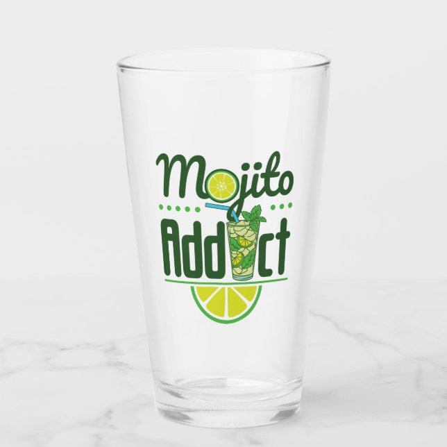 Verre Mojito Addict Cocktail Drinker (Devant)