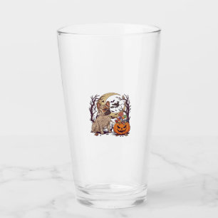 Verre Momie d'Halloween Chien Bouledogue Français Citrou