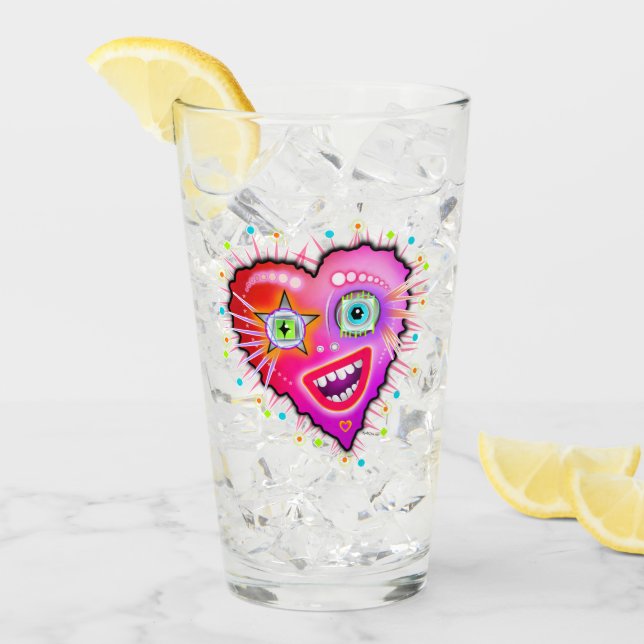 VERRE MON COEUR VA S'ÉCLAIRER (Devant glace)