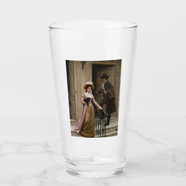 Verre Mon voisin de la porte suivante (couple de flirts) (Devant)