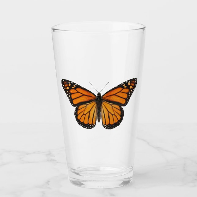 Verre Monarch Butterfly (Devant)