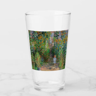 Verre Monet Garden Vetheuil Impressionim Peinture