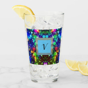 Verre Monogramme Motif moderne et élégant