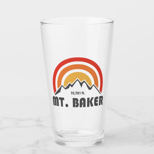 Verre Mont Baker (Devant)