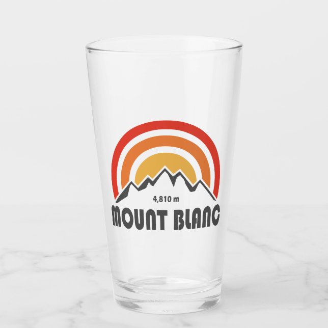 Verre Mont Blanc (Devant)