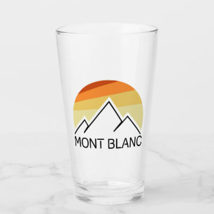 Verre Mont Blanc France Rétro