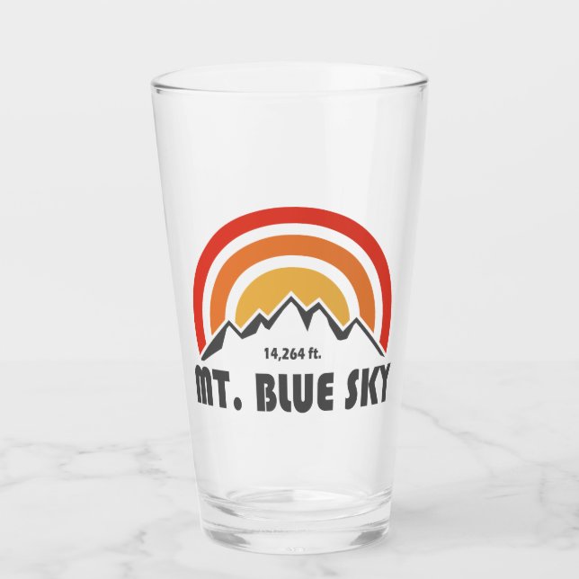 Verre Mont Blue Sky Colorado (Devant)