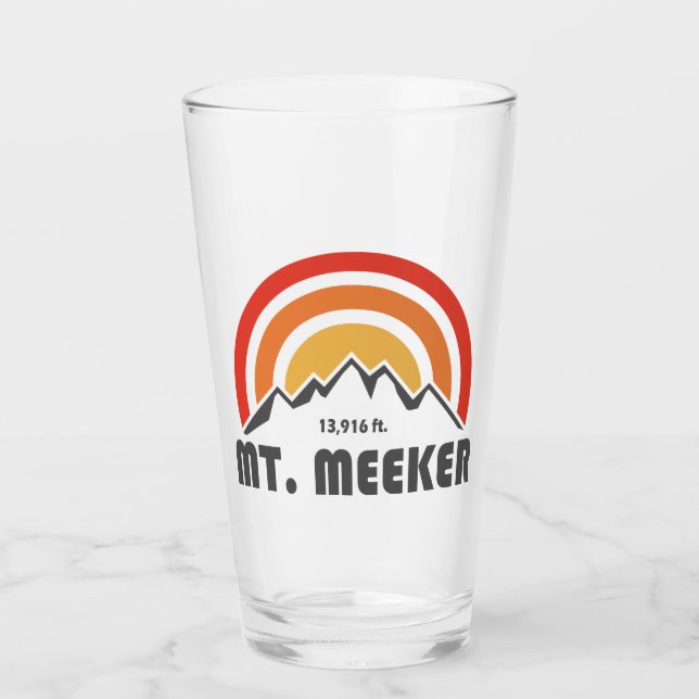 Verre Mont Meeker Colorado (Devant)