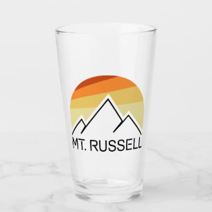 Verre Mont Russell California Rétro