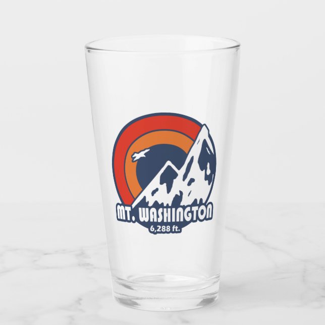 Verre Mont Washington Sun Eagle (Devant)
