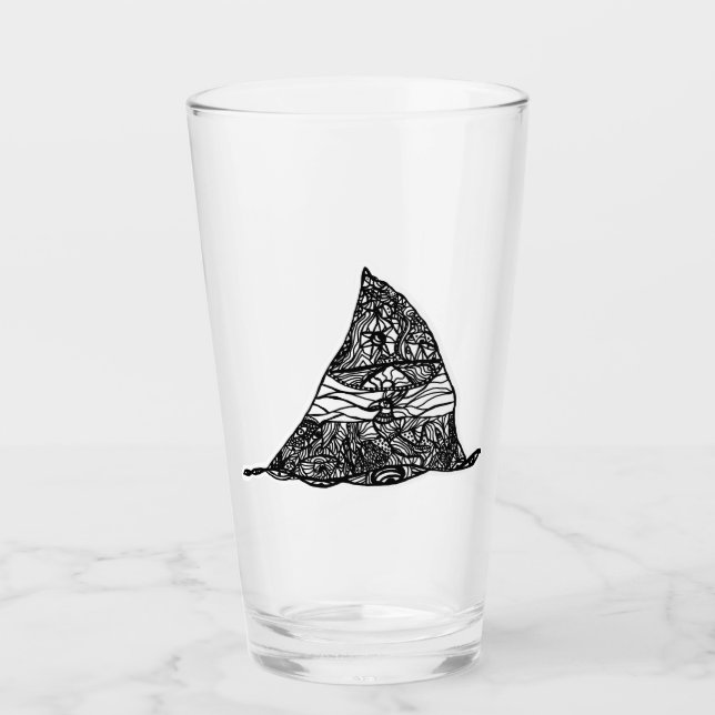 Verre « Montagne » - (Devant)