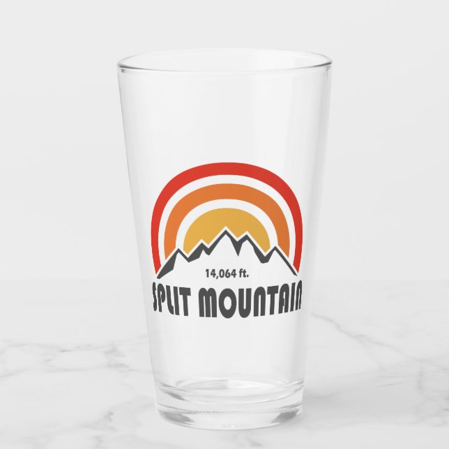 Verre Montagne Split Californie (Devant)