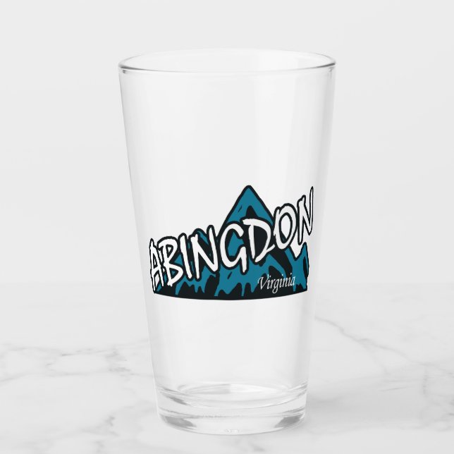 Verre Montagnes d'Abingdon Virginia (Devant)
