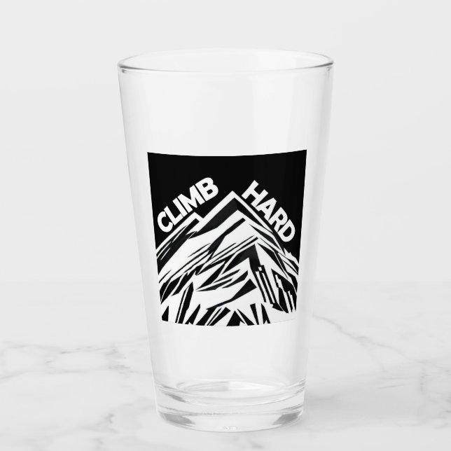 Verre Monter l'alpinisme dur (Devant)