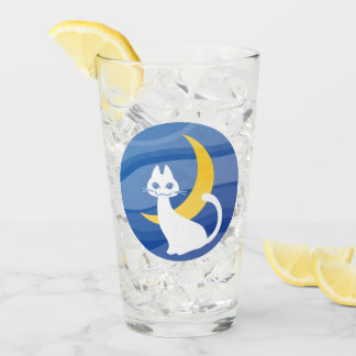 Verre Moonlight white cat
