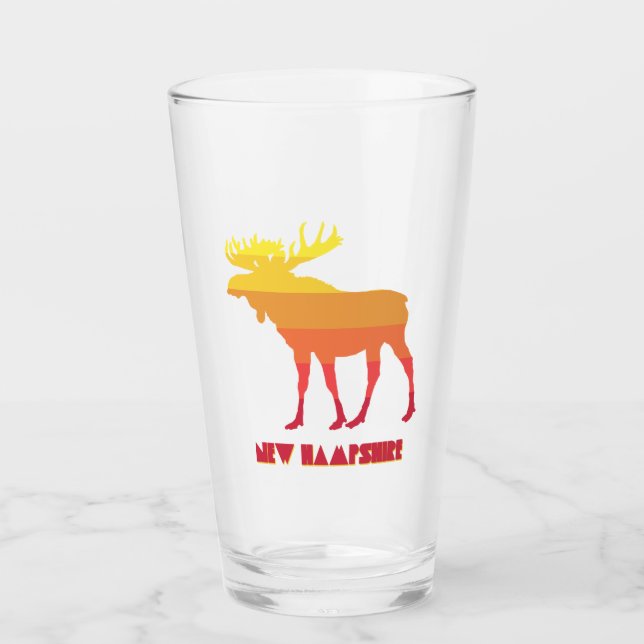 Verre Moose du New Hampshire (Devant)