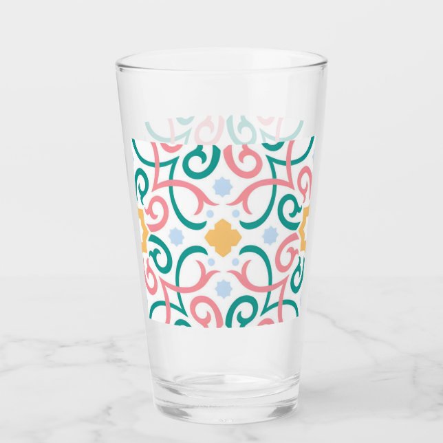 Verre Mosaic/pastel/spring  (Devant)