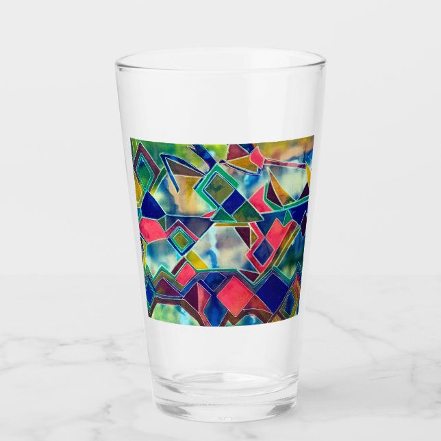 Verre Motif (Devant)