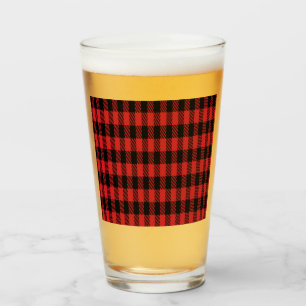 Verre Motif à plaid de Red Buffalo