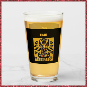 Verre Motif de tatouage ethnique tribal