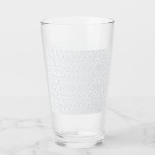 Verre Motif géométrique hivernal personnalisé